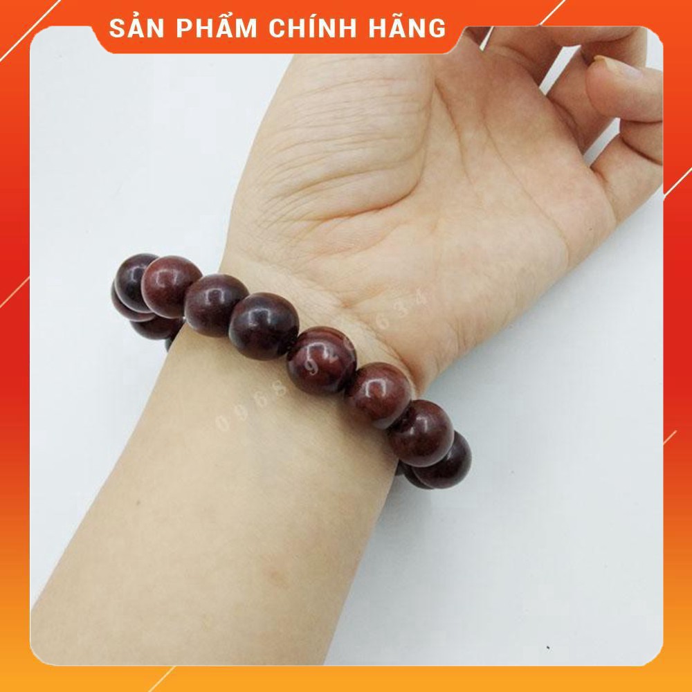 [SIÊU SALE] Vòng phong thủy FREE SHIP  Vòng tay bằng gỗ cẩm 12 ly giúp may mắn