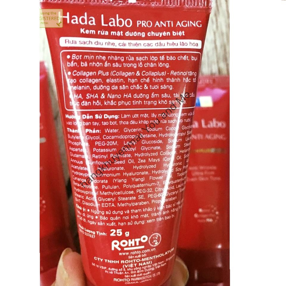 (HSD 2023 - 20g) Sữa rửa mặt Hada Labo | BigBuy360 - bigbuy360.vn