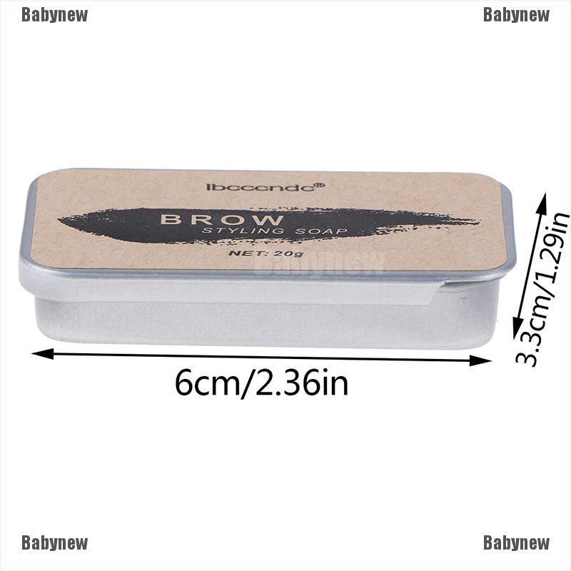 (hàng Mới Về) Sáp Định Hình Lông Mày Lâu Trôi Kèm Cọ | BigBuy360 - bigbuy360.vn