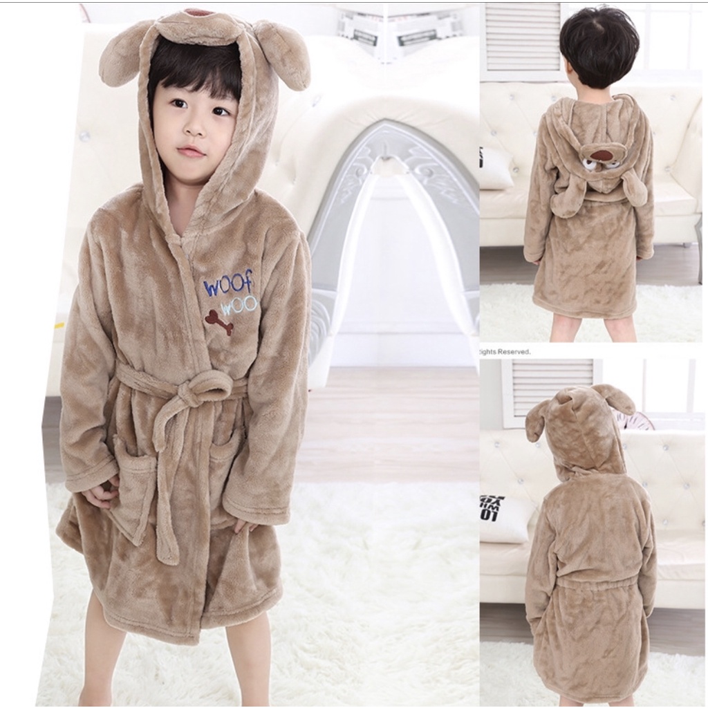 Áo Choàng Tắm Cho Bé Đáng Yêu, Áo Choàng Tắm Trẻ Em