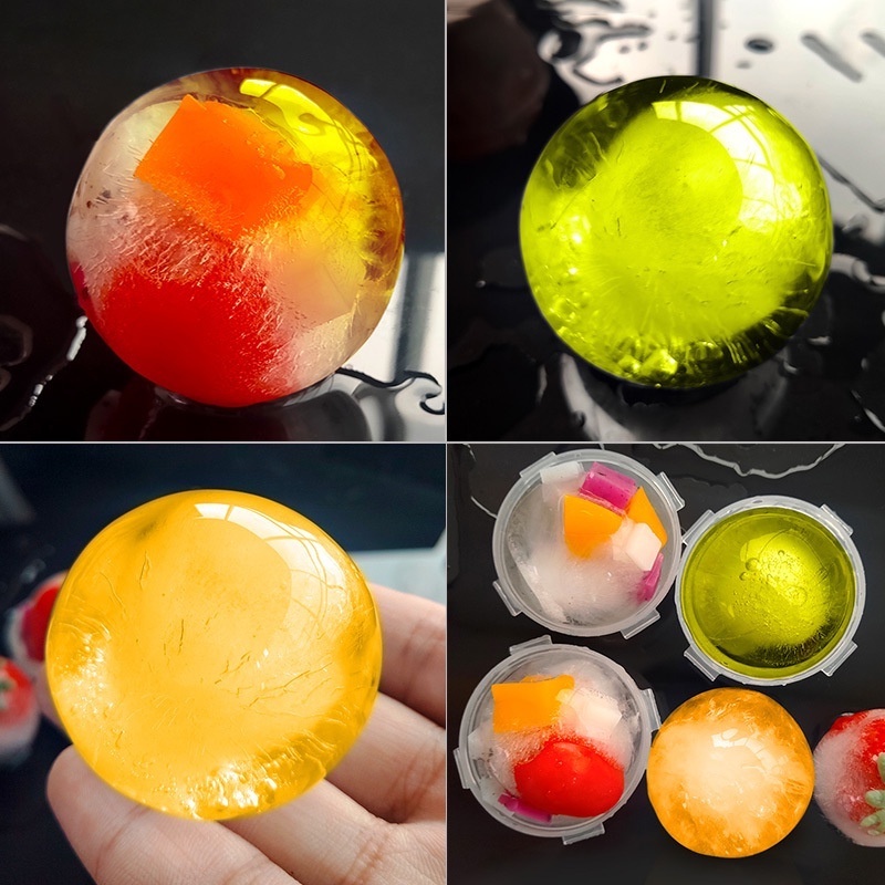 Khuôn Làm Đá Viên Nhanh Chóng Sáng Tạo 5CM Dễ Tháo Gỡ Có Thể Tái Sử Dụng Cho Nhà Bếp/Quầy Bar