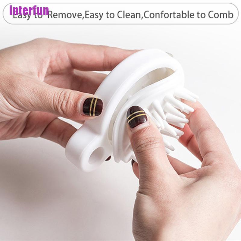 Bàn Chải Mát Xa Da Đầu Chuyên Dụng Chất Lượng Cao