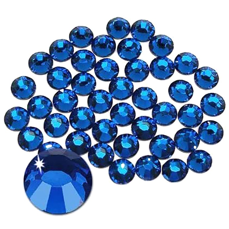 Set 1440 Viên Đá Pha Lê Tròn Phẳng Trang Trí Mặt / Móng Tay Nghệ Thuật SS20 (4.6-4.8mm)