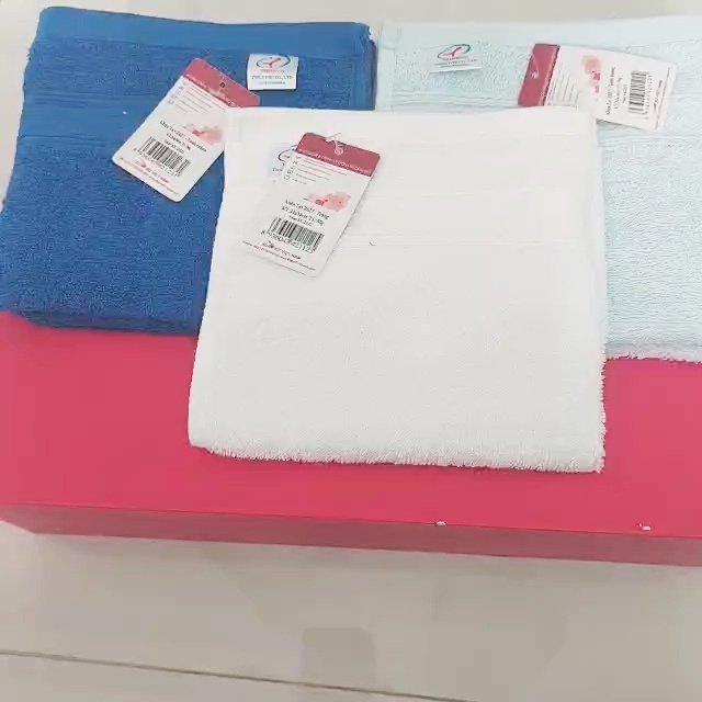 [COMBO 1 KHĂN TẮM + 1 KHĂN TAY + 1 KHĂN MẶT] Khăn Cotton Siêu Thấm Hút Thiện Phú SML367 Mềm Mịn Hút Ẩm Tốt