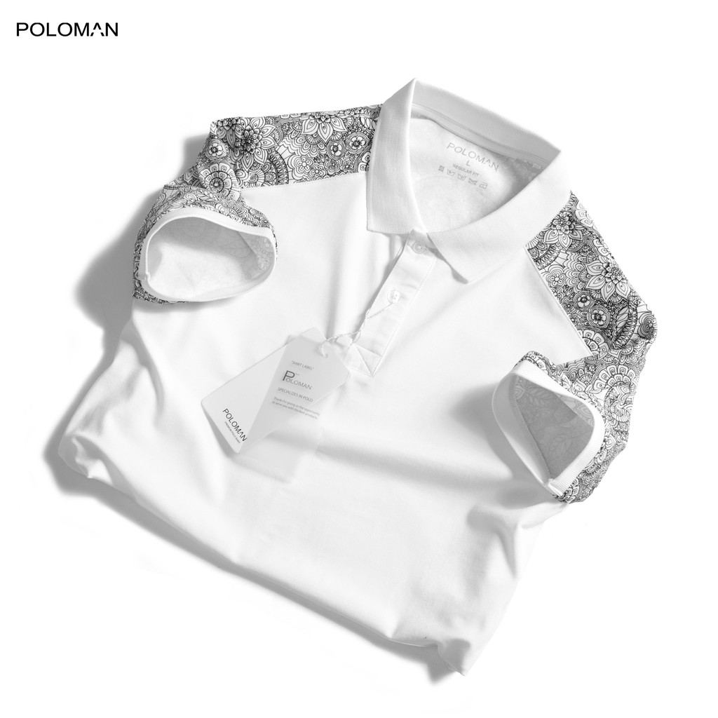 Áo thun Polo nam cổ bẻ POVE vải cá sấu Cotton xuất xịn, chuẩn form,sang trọng-lịch lãm P55 - POLOMAN