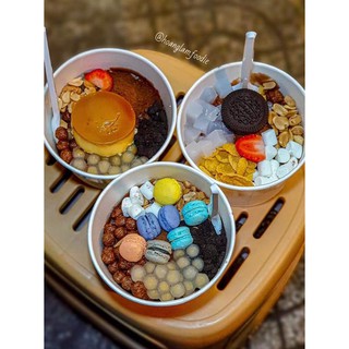 SET MILO DẦM trân châu Pudding Siêu ngon 5-7 ly