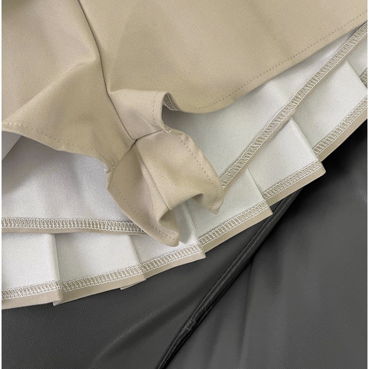 Quần váy xếp ly có lót vải vitex cao cấp loại 1 hai màu be, đen | WebRaoVat - webraovat.net.vn