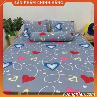 Drap thun lạnh Hàn Quốc đủ kích thước từ 1m đến 1m8 x 2m, bộ 4 món hoặc drap lẻ không vỏ gối 027