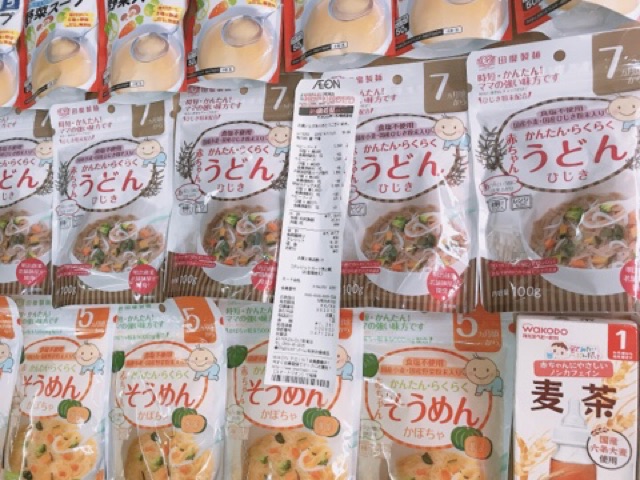 Mì somen tách muối Hakubaku cho bé