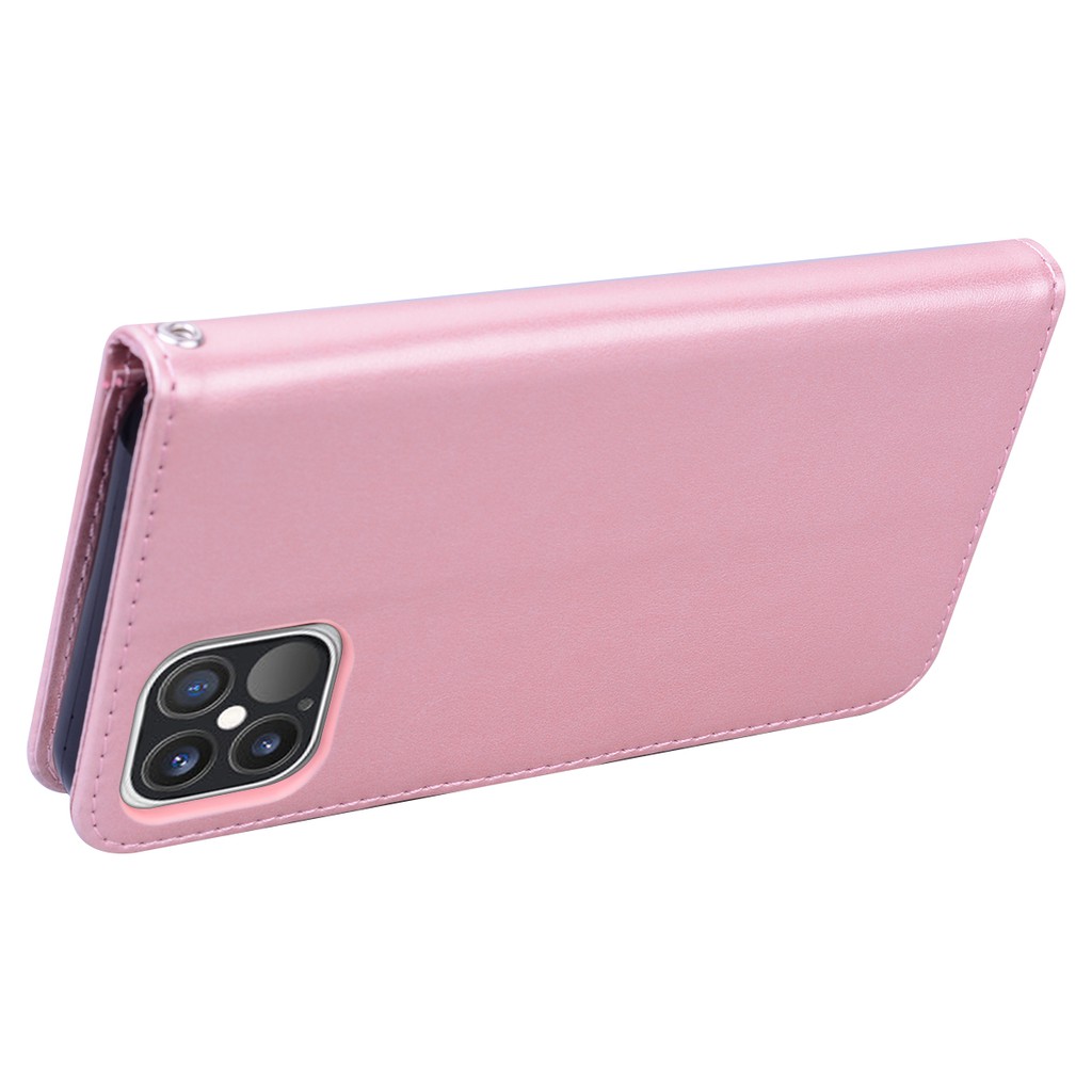 Bao da điện thoại PU có ngăn thẻ cho iPhone 12 iPhone 11 Pro Max 12 Mini SE 2020 X XS Max XR iPhone 8 iPhone 7 Plus