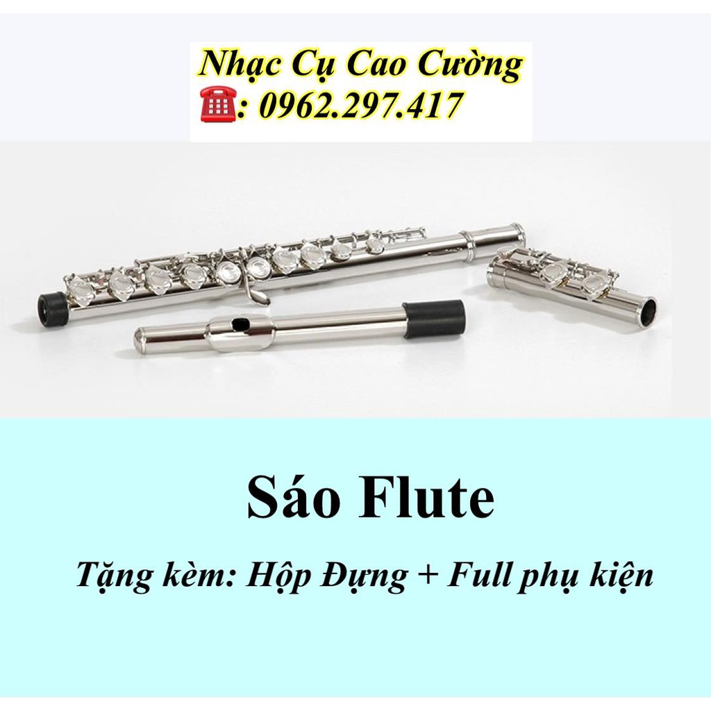 Sáo Flute Cao Cấp - Tặng Full Phụ Kiện