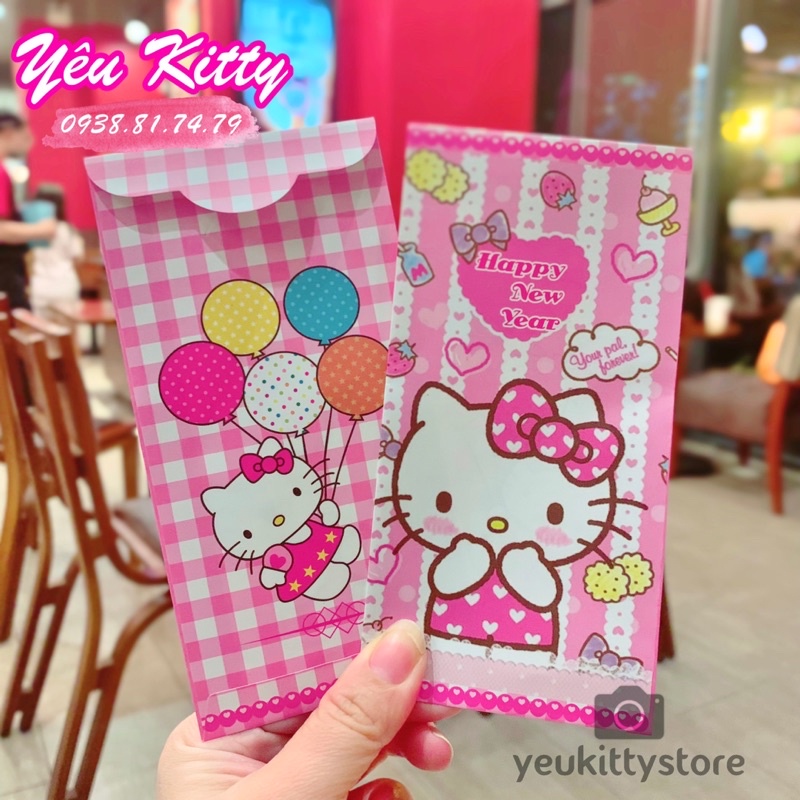 Lì xì Hello Kitty Hellokitty - set 5 lì xì