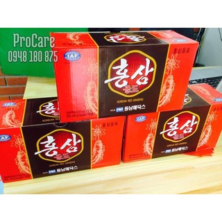 Nước hồng sâm Hàn Quốc dạng chai