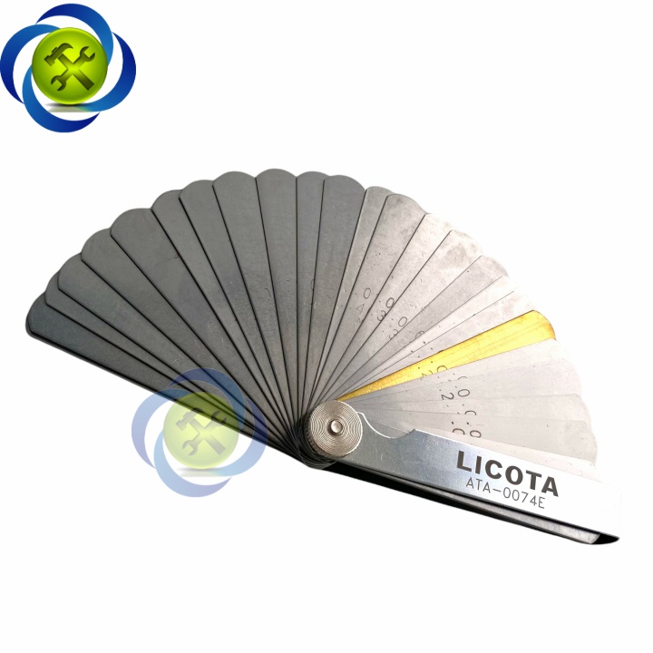 Thước lá đo khe Licota ATA-0074E hệ inch loại 32 lá (0.0015-0.032 inch)