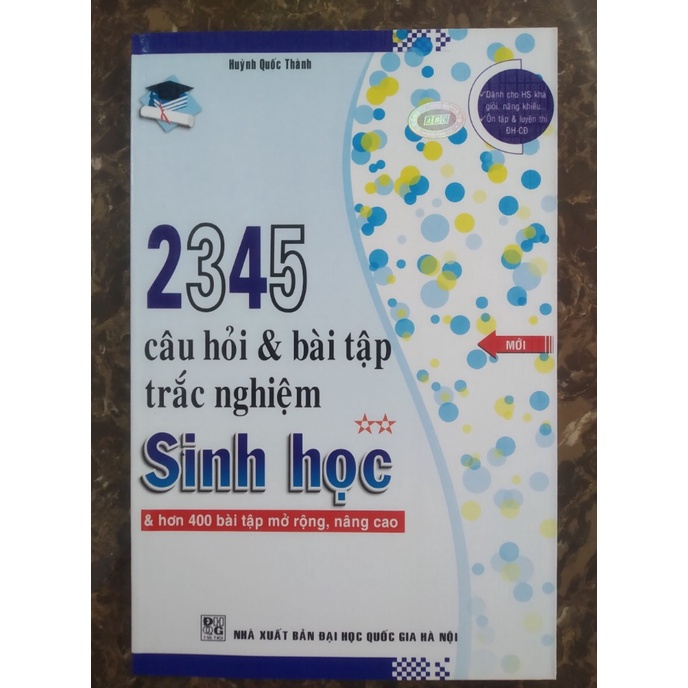 Sách - Combo 2345 Câu Hỏi và Bài Tập Trắc Nghiệm Sinh Học (Tập 1 + Tập 2)