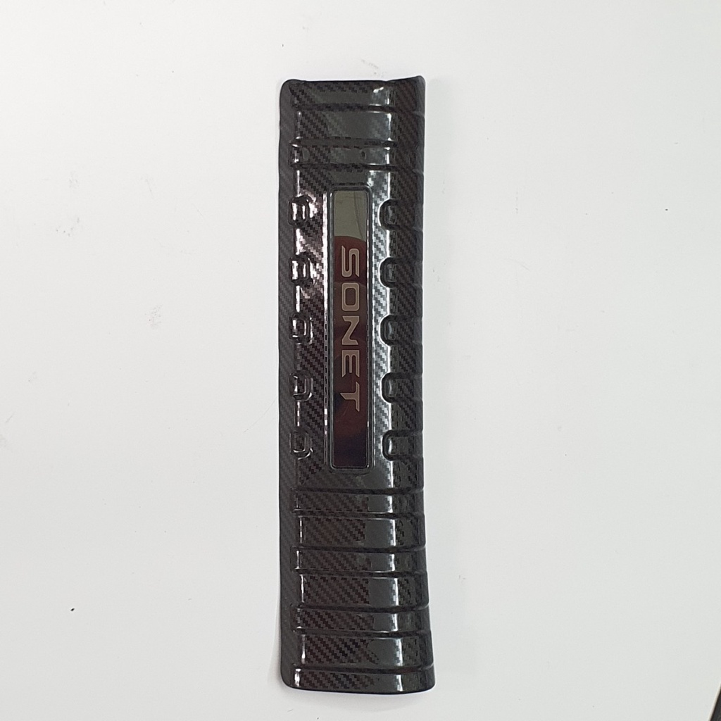 Ốp Chống trầy cốp trong, ngoài CARBON xe Kia Sonet 2021-2022 vân CACBON cao cấp