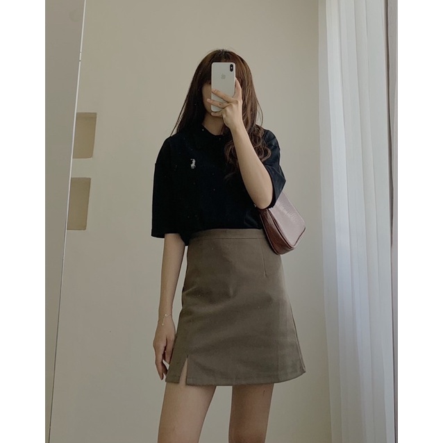 Áo thun polo thêu hưu 3158
