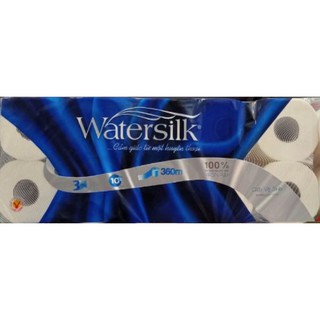 Giấy vệ sinh cao cấp Watersilk 10 cuộn