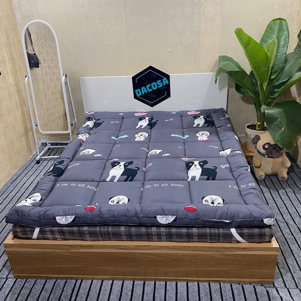 TOP BÁN CHẠY -Topper nệm/tấm trải sàn siêu êm ái-1M6*2M