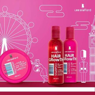 Bộ dầu gội kích thích mọc tóc Hair Growth Lee Stafford