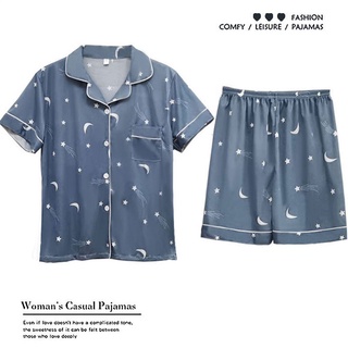 Bộ Pijama lụa đùi cao cấp