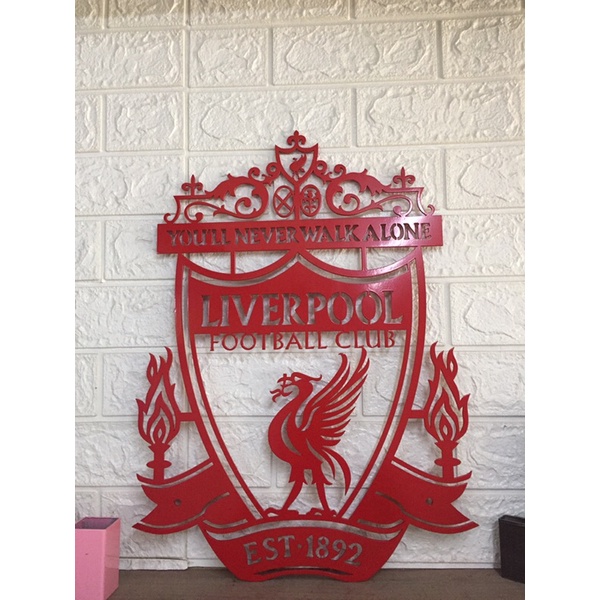 Decor bóng đá - LOGO treo tường CLB Liverpool