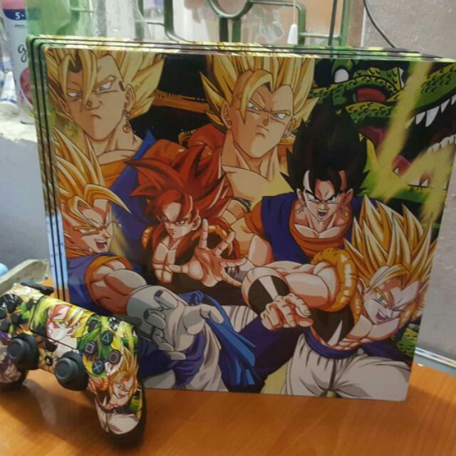 Bộ dán máy - Skin Dragonball cho hệ máy ps4