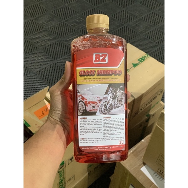 Xà Bông Bz rửa xe siêu sạch