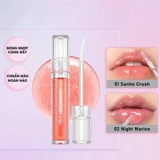 Son tint bóng mịn mượt Hàn Quốc Romand Glasting Water Gloss 4.5g
