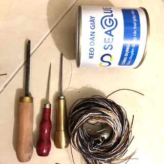 Bộ combo kim khâu giày cán đồng siêu cứng