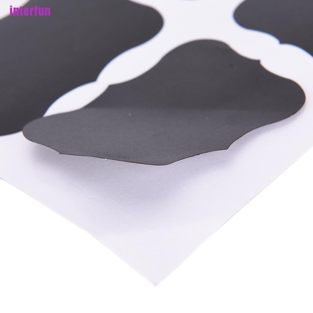 Bộ 36 Miếng Dán Bảng Đen Trang Trí