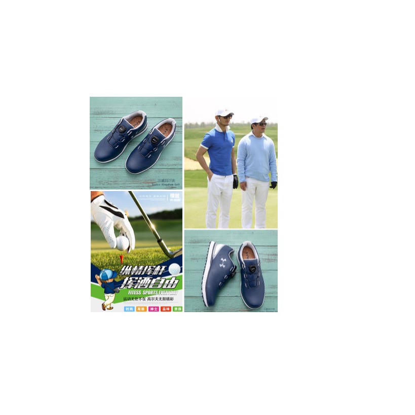 Giày Golf Under Armour  🏌️ nút đinh cố định không thấm nước 🏌️ giày nam chống trượt thoáng khí