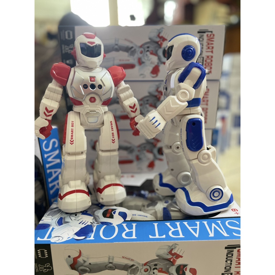 Robot thông minh có điều khiển từ xa, nói tiếng anh, nhảy múa, điều khiển bằng cử chỉ, cảm ứng hồng ngoại