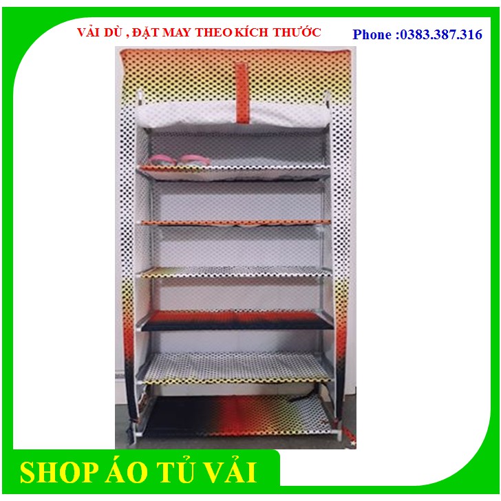 VỎ TỦ GIÀY 7 TẦNG CAO CẤP : ( Dài X RỘNG X CAO: 60 x 30 x 105 )