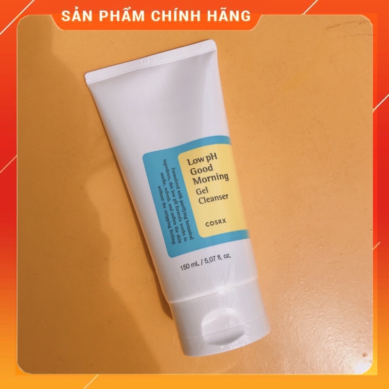 [Chính hãng] Sữa Rửa Mặt COSRX, srm CORX Low pH Good Morning Gel Cleanser 150ml Hàn Quốc