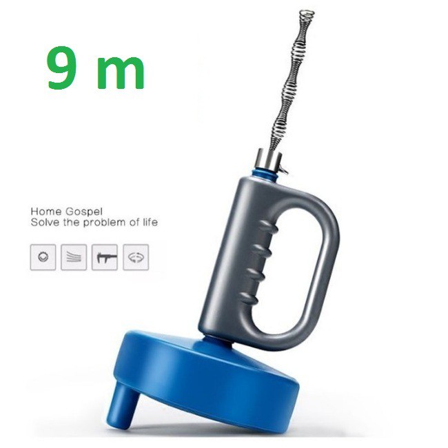 Dụng cụ thông cống thế hệ mới 9m