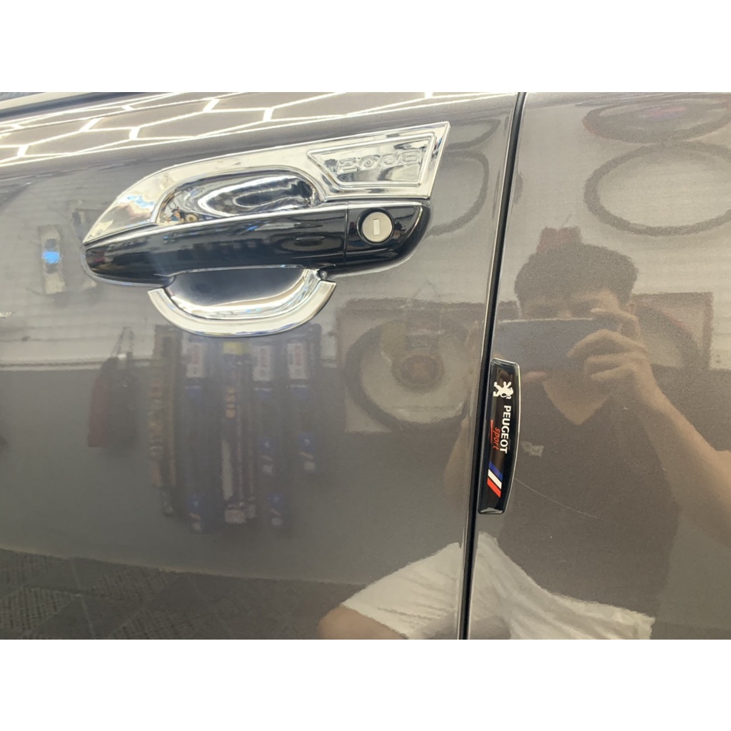 Bộ chống va đập cánh cửa peugeot,nẹp chống va đập trầy xước cửa cao su peugeot new