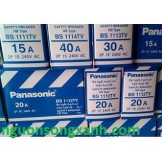 Combo 10 cái CB cóc , cầu dao an toàn ,Panasonic. 10A/15A/20A/30A/40A