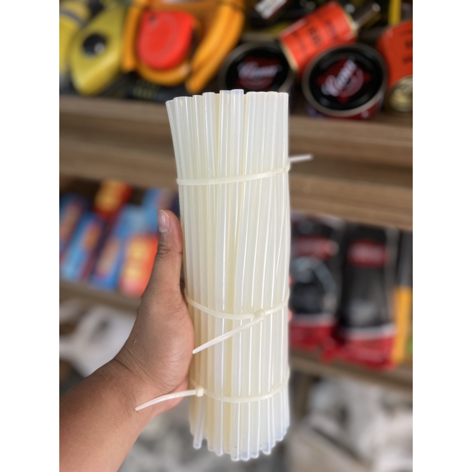 Keo nến 7mm và 11mm, keo silicon nhiệt, dài 25cm