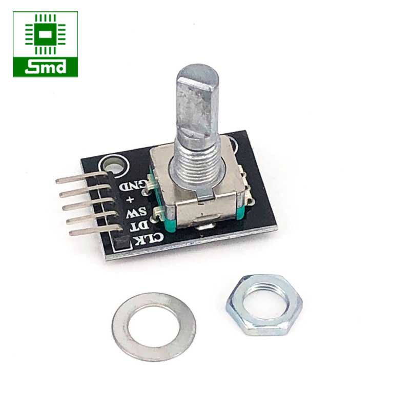 Module Encoder không giới hạn số vòng KY-040 5V xoay 360 độ