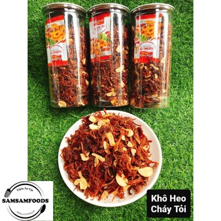 Heo khô cháy tỏi siêu ngon Tiệm Ăn Vặt Sam Sam