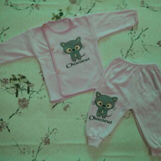Bộ nỉ cotton Jou hình thú