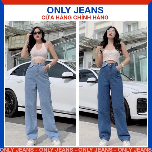 Quần jean nữ ống rộng phối túi kiểu độc đáo, chất bò mềm mại, thoải mái khi mặc phong cách bụi Ulzzang MT5033-5038