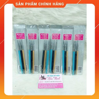 Cọ vẽ móng (cọ tóc) bộ 3 cây