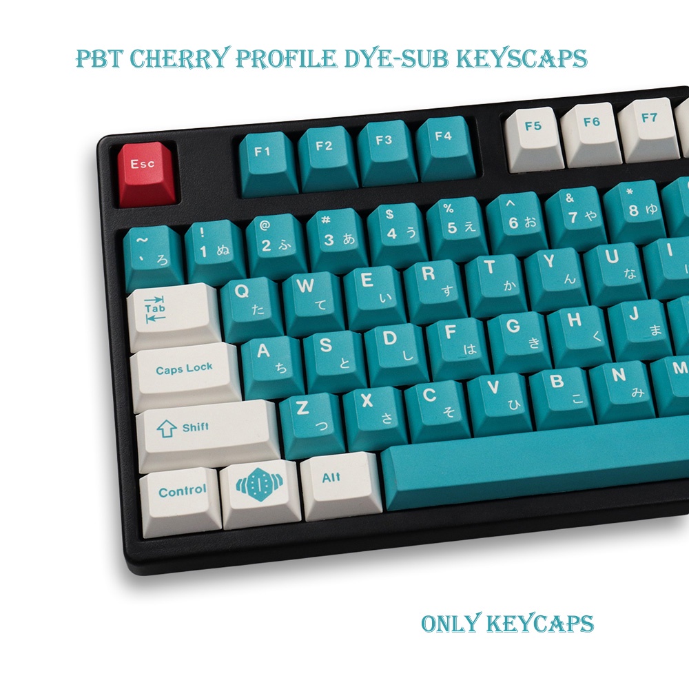 Pbt Nắp Bàn Phím Cơ 130 Phím cherry profile Cá Nhân Hóa gmk deku