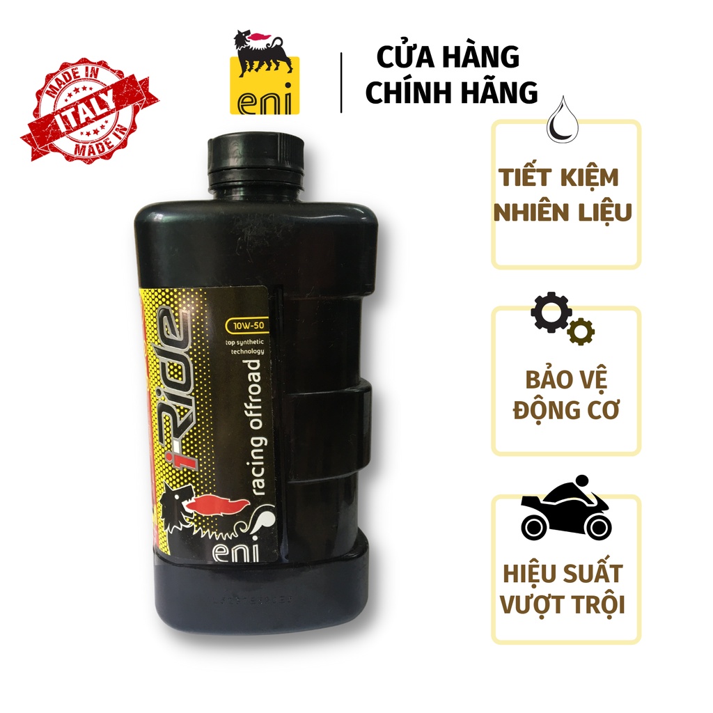 Dầu nhớt Eni i-ride racing offroad 10w50 1L