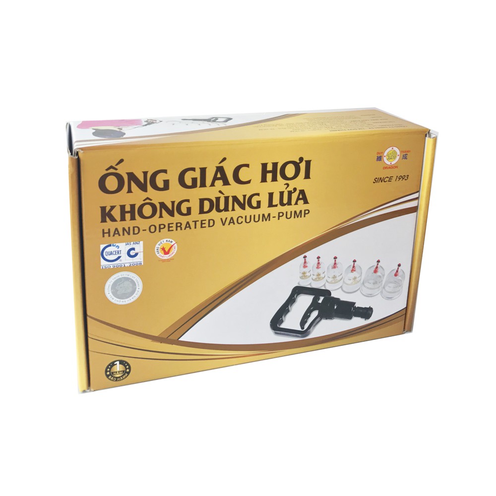 Bộ Giác Hơi Không Dùng Lửa Duy Thành 6 Ống Giác