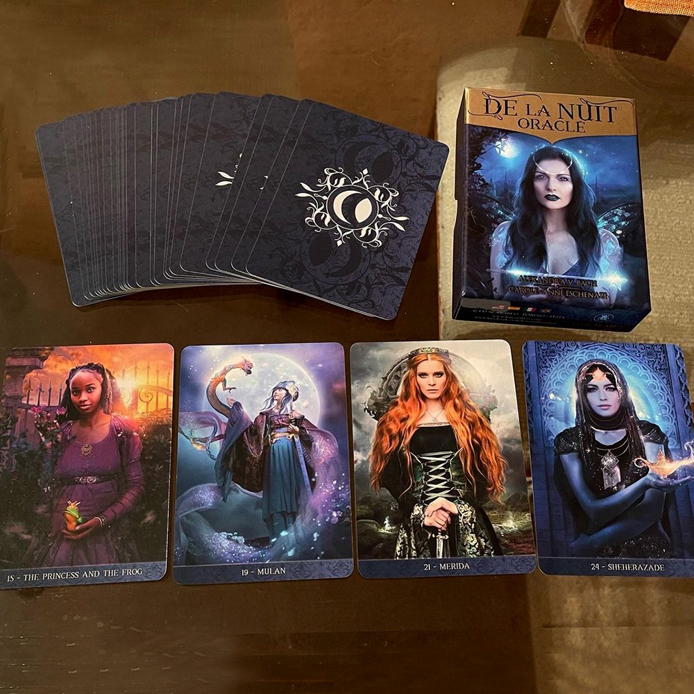 Bộ Bài De La Nuit Oracle (Mystic House Tarot Shop) - Bài Gốc Authentic Chính Hãng 100%