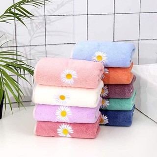 🌸SET 5 KHĂN MẶT HOA CÚC XUẤT HÀN
