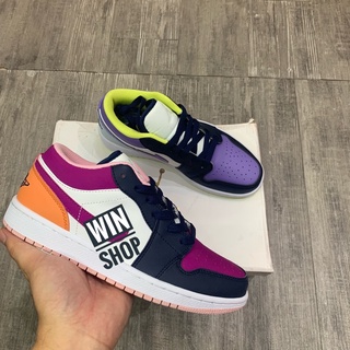 Giày jor dan giày sneaker nữ hai chiếc hai màu độc đáo